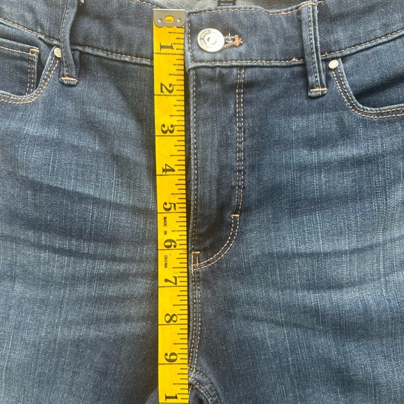 White House Black Market Women’s Skinny Crop Blue Jeans size 4 - Picture 5 of 9
